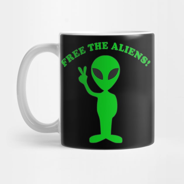 FREE THE ALIENS by Scarebaby